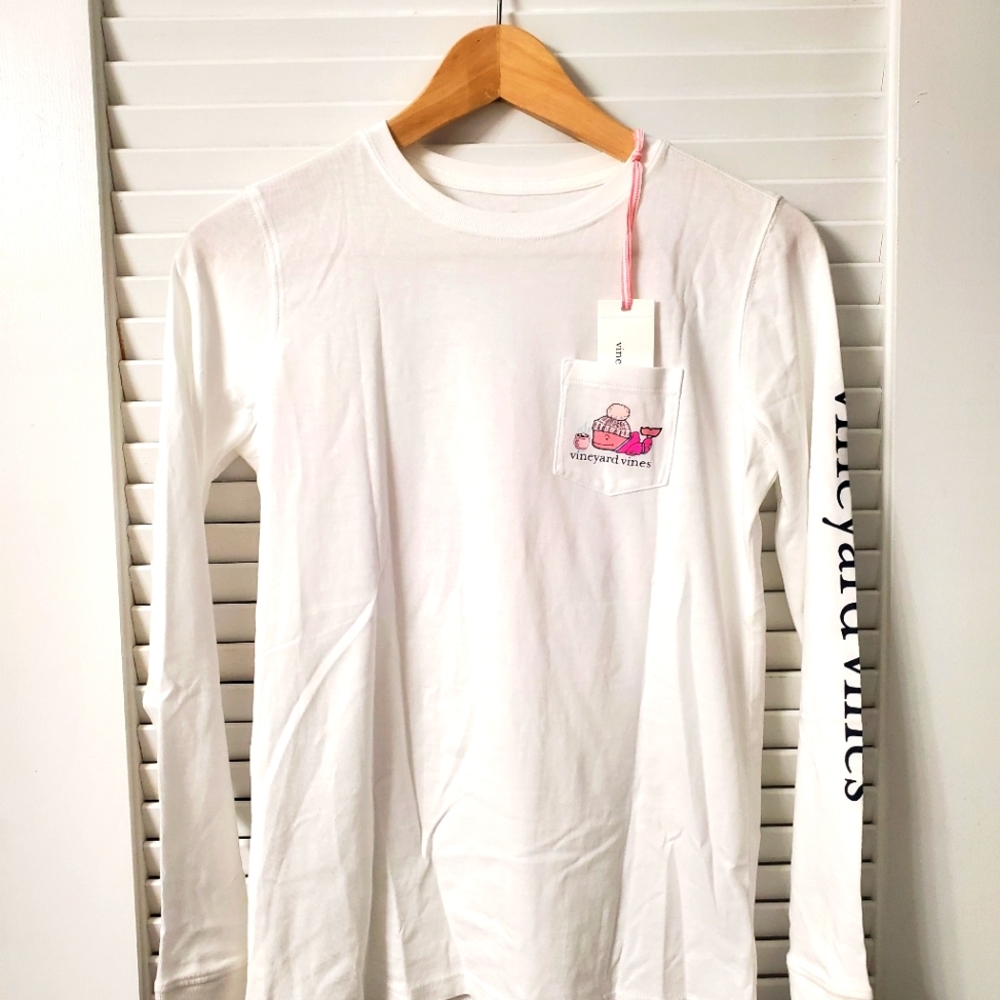 Vineyard Vines Ski Whale Long Sleeve